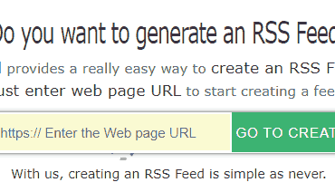 RSS Generator. Create your RSS feed Online