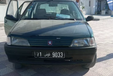 Peugeot 106 populaire en tunisie